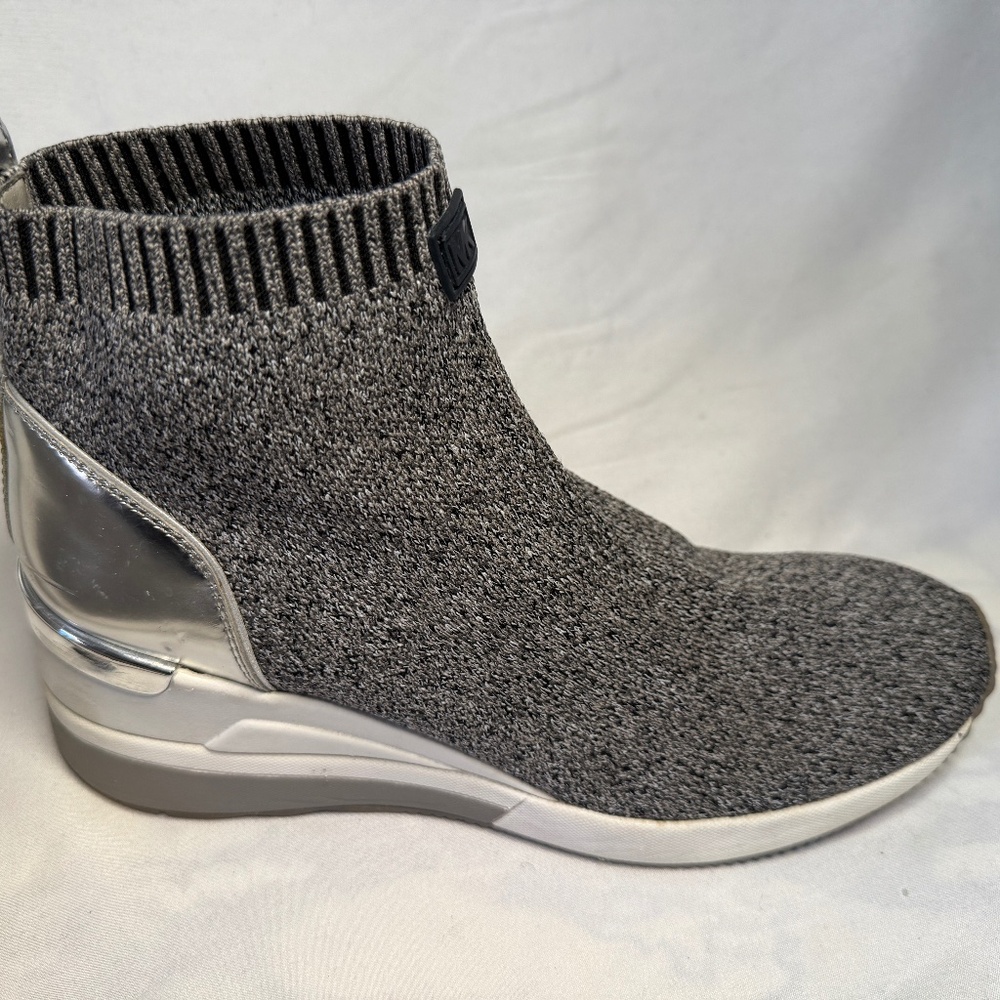Michael Kors Women's Skyler Wedge Bootie Sock Sneakers